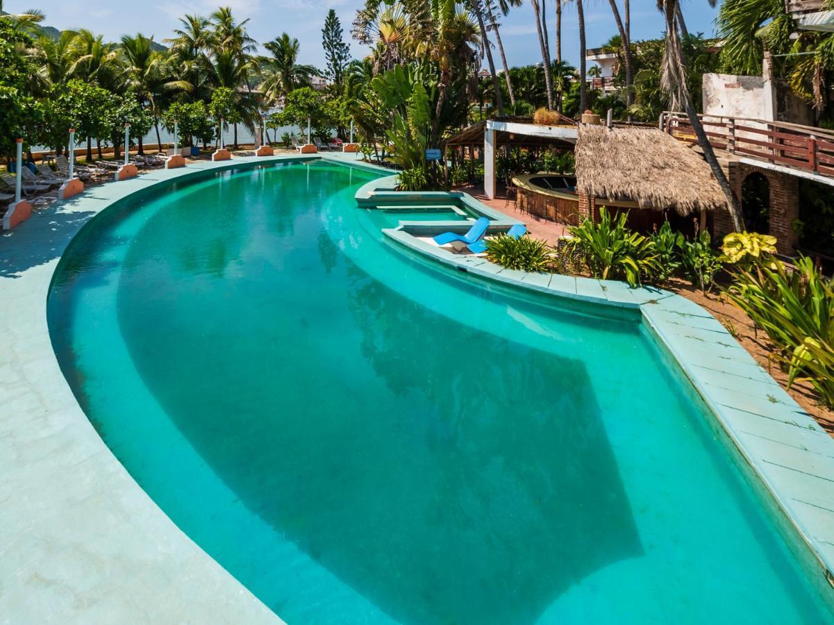Oyo Hotel Sands Barra de Navidad Exterior foto